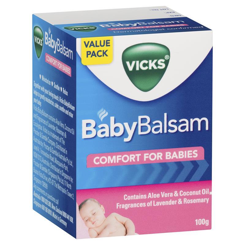 Load image into Gallery viewer, Vicks Vaporub Baby Balsam 100g
