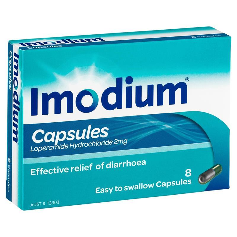 Load image into Gallery viewer, Imodium Diarrhoea Capsules 8 Pack
