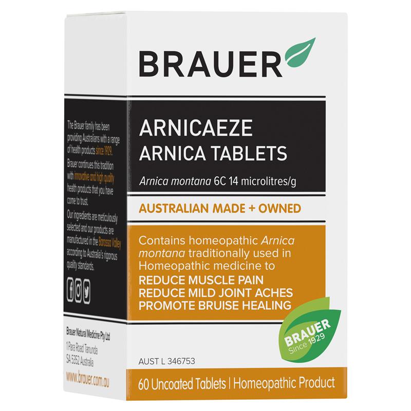 Load image into Gallery viewer, Brauer Arnicaeze 60 Tablets
