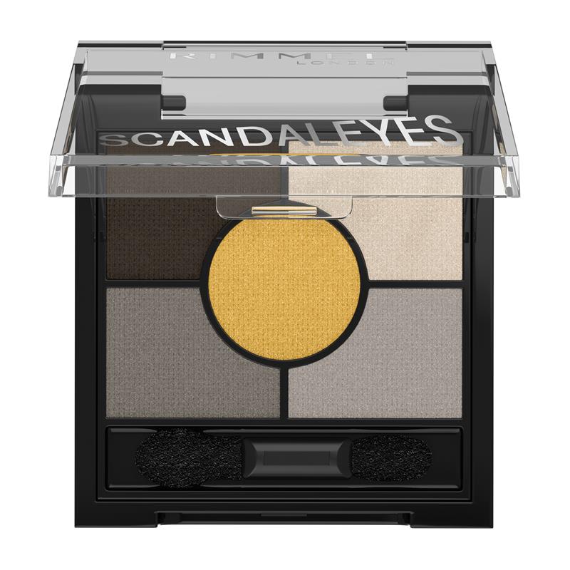 Load image into Gallery viewer, Rimmel Scandaleyes 5 Pan Reno 01 Golden Eye
