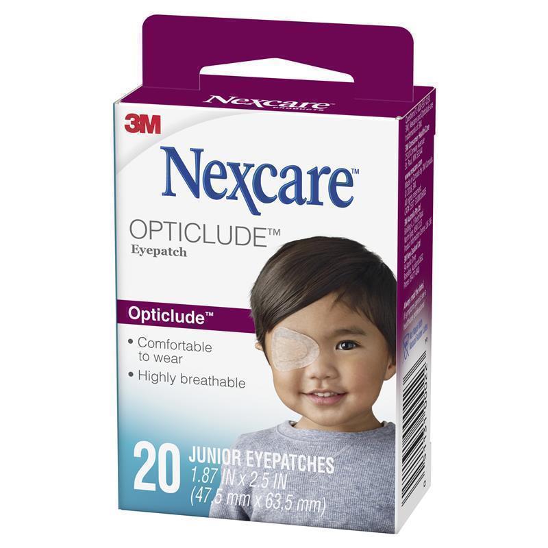 Load image into Gallery viewer, Nexcare Opticlude Orthoptic Eye Patch Junior 62mm x 46mm
