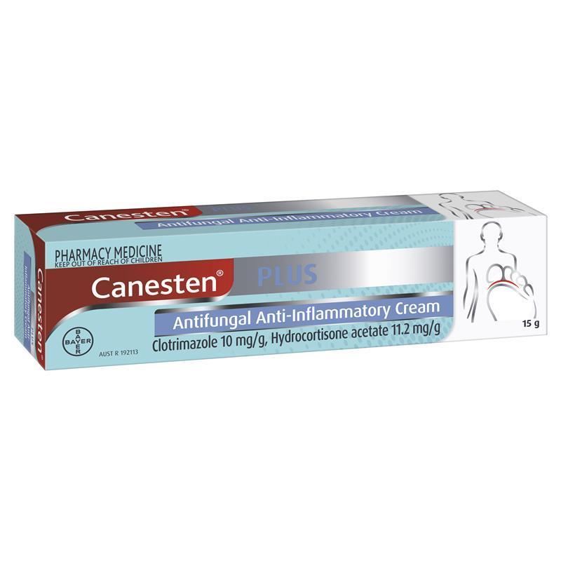 Load image into Gallery viewer, Canesten Plus Antifungal and Anti-Inflammatory Cream 15g
