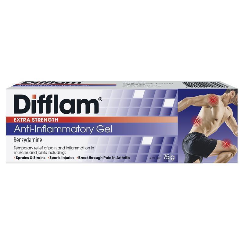 Load image into Gallery viewer, Difflam Anti Inflammatory Extra Strength Gel 5% 75g
