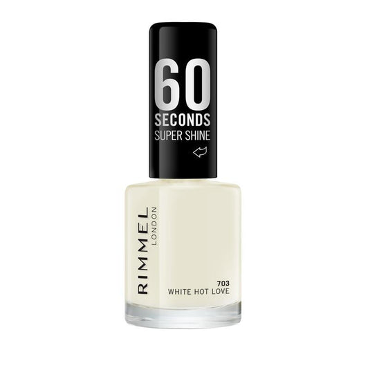 Rimmel 60 Seconds Nail Polish White Hot Love