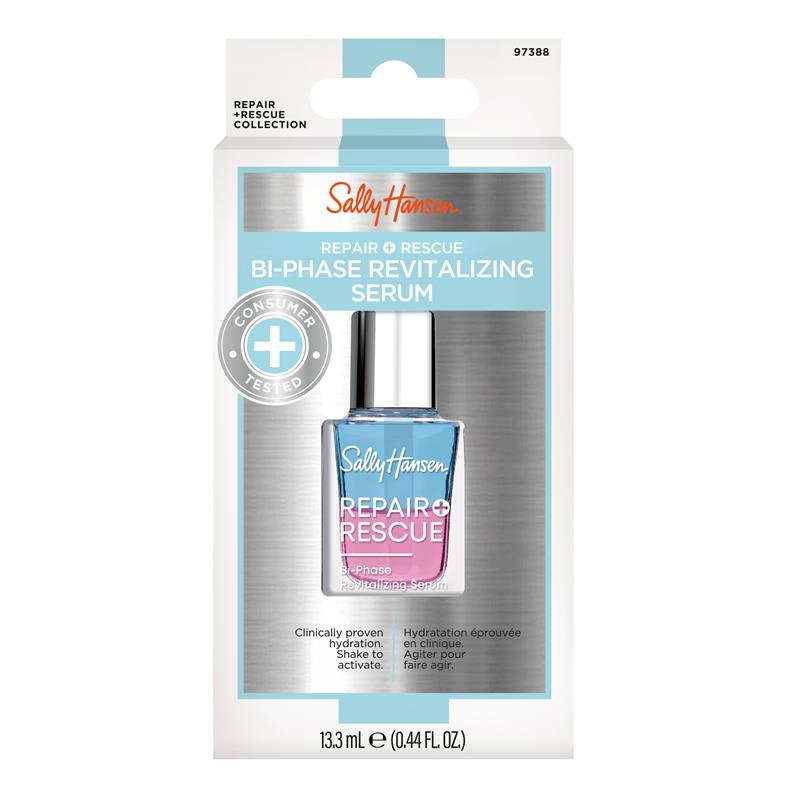 Load image into Gallery viewer, Sally Hansen Repair &amp; Rescue Nail Treatment Bi-Phase Revitalizing Serum 13.3ml
