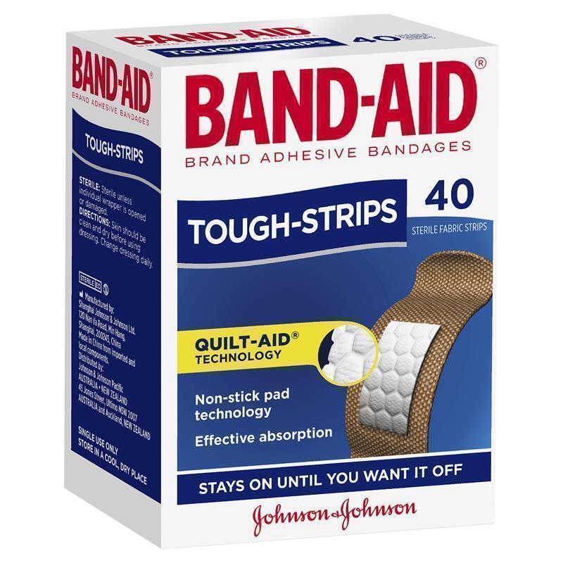 Load image into Gallery viewer, Band-Aid Tough Strips 40 Pack

