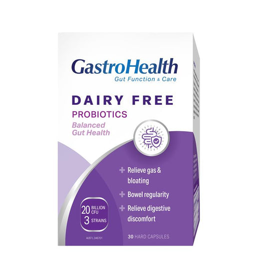 Gastrohealth Dairy Free Probiotic 30 Capsules