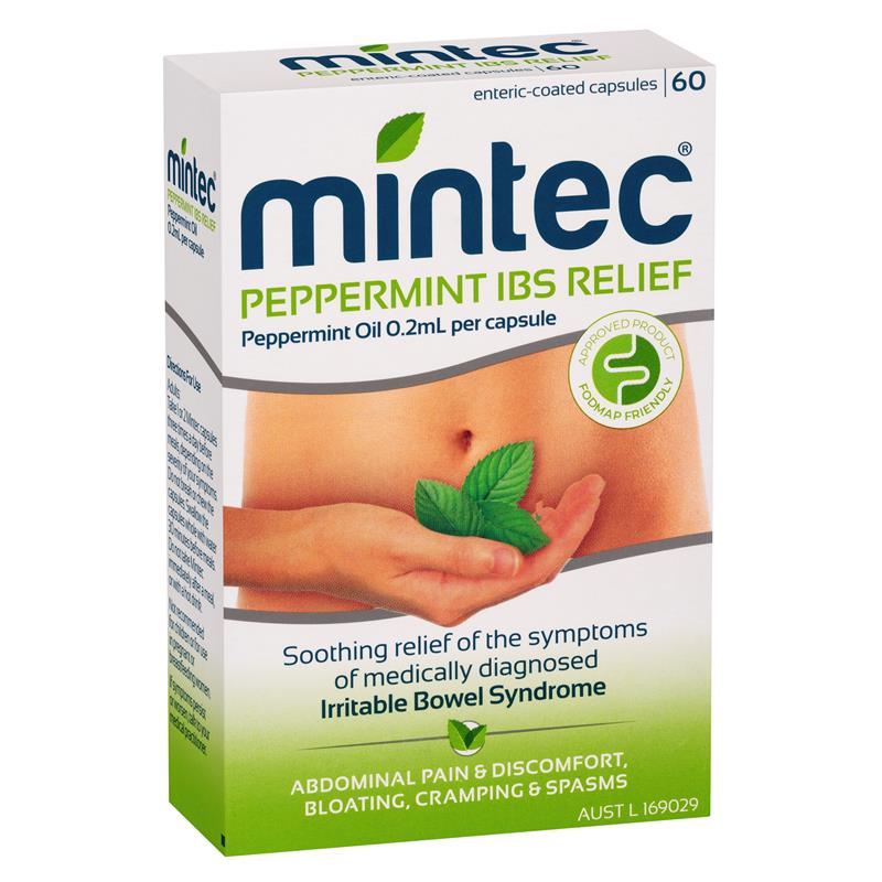 Load image into Gallery viewer, Mintec Peppermint IBS Relief 60 Capsules
