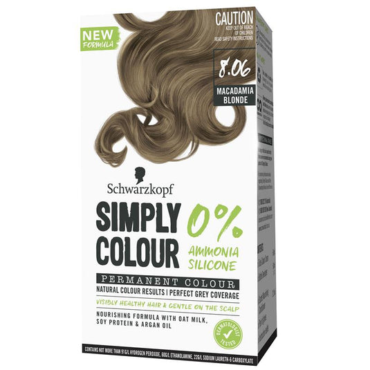 Schwarzkopf Simply Colour 8.06 Macadamia Blonde