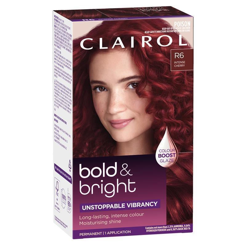 Load image into Gallery viewer, Clairol Bold N Bright Shade R6 Intense Cherry
