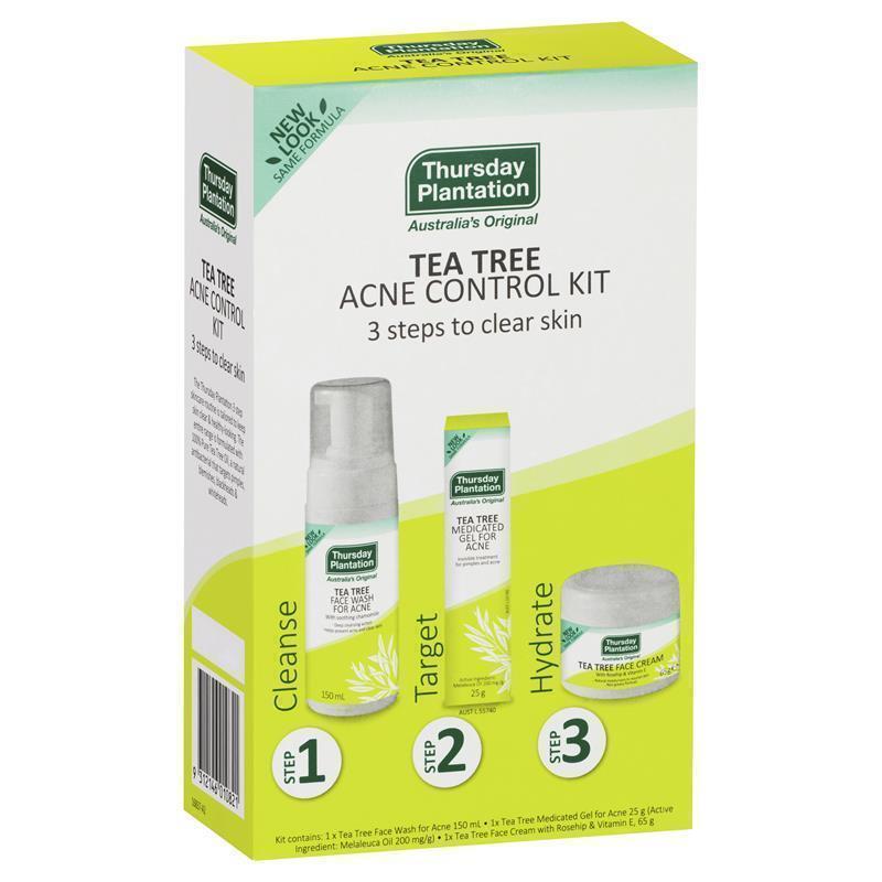 Load image into Gallery viewer, Thursday Plantation Tea Tree Clear Skin and Acne Control Pack
