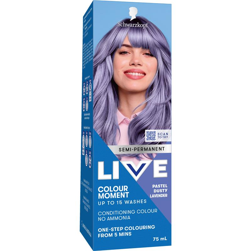 Load image into Gallery viewer, Schwarzkopf Live Colour Pastels Dusty Lavender 75ml
