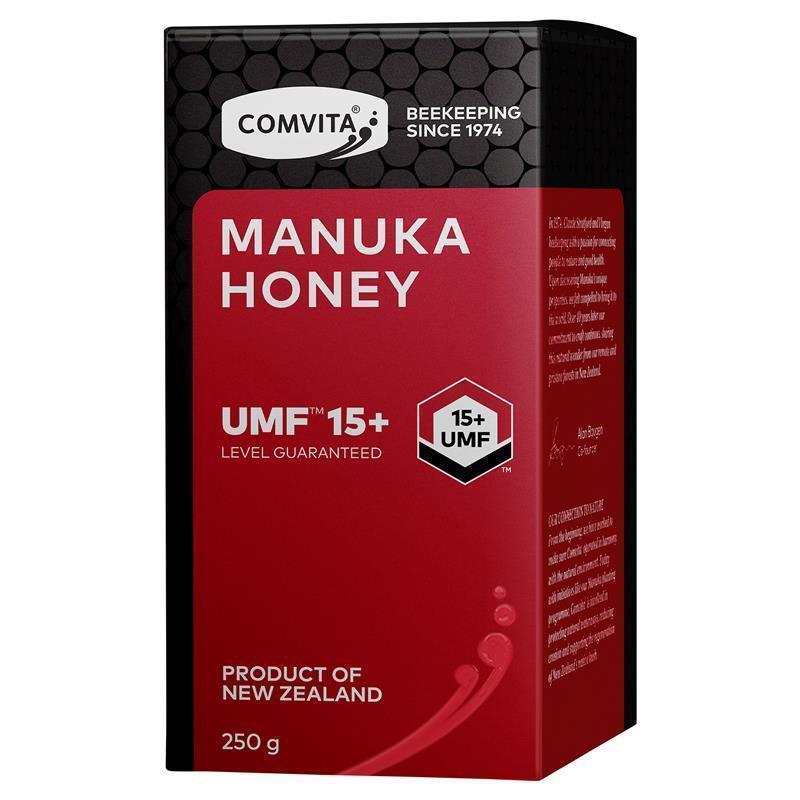 Load image into Gallery viewer, Comvita UMF 15+ Manuka Honey 250g (Not Available in WA)
