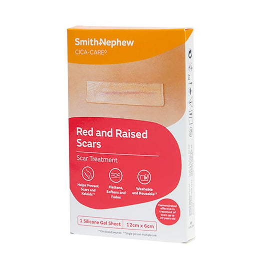 Cica Care Scar Silicone Gel Sheet 12cm x 6cm (This contains 1 sheet only)