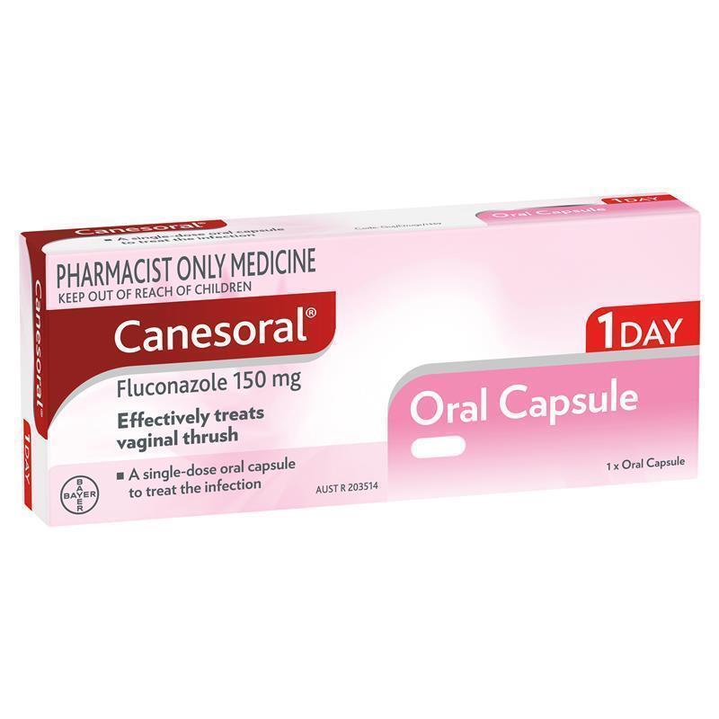 Load image into Gallery viewer, Canesoral Thrush Treatment 150mg Capsule 1 - Fluconazole (S3)
