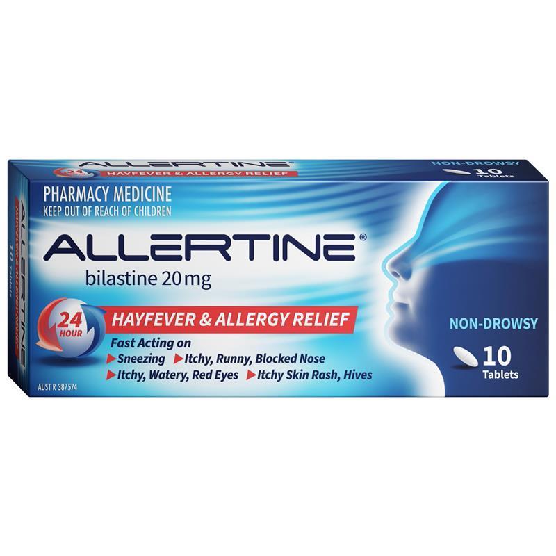 Load image into Gallery viewer, Allertine 20mg 10 Tablets - Bilastine
