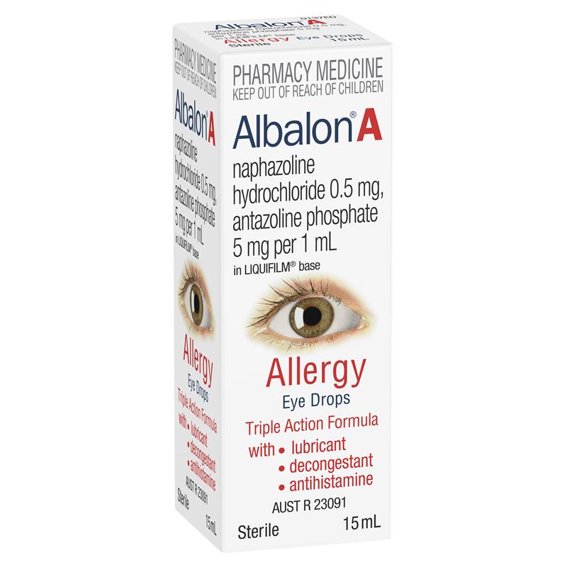 Load image into Gallery viewer, Albalon A Allergy Eye Drops 15mL
