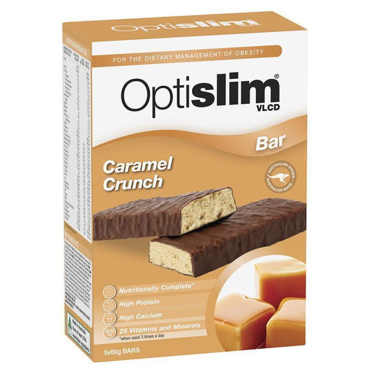 OptiSlim VLCD Bar Caramel Crunch 5