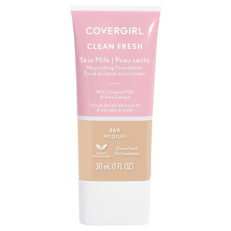Load image into Gallery viewer, Covergirl Clean Fresh Skin Milk Foundation Medium 560 30ml
