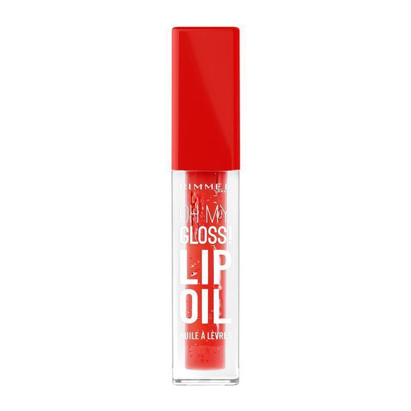 Load image into Gallery viewer, Rimmel Oh My Gloss! Lip Oil 004 Vivid Red
