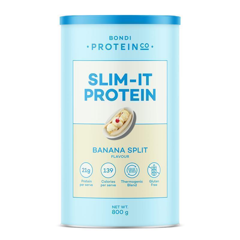 Load image into Gallery viewer, Bondi Protein Co. Slim It Protein Banana 800g

