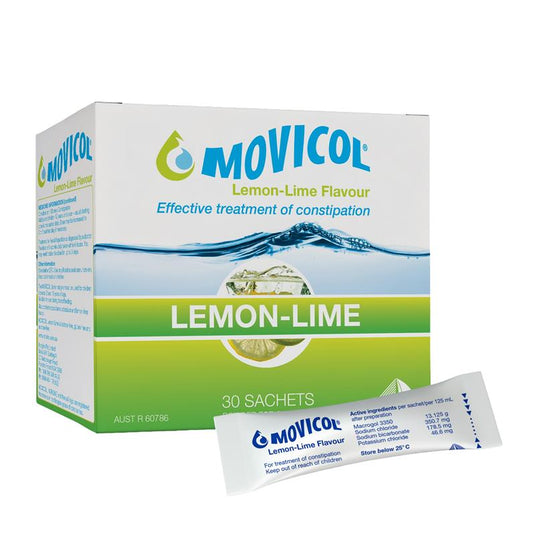 Movicol Adult Lemon Lime 30 Sachets