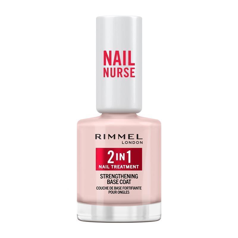 Load image into Gallery viewer, Rimmel Nail Nurse 2 in 1 Base Coat &amp; Strengthener
