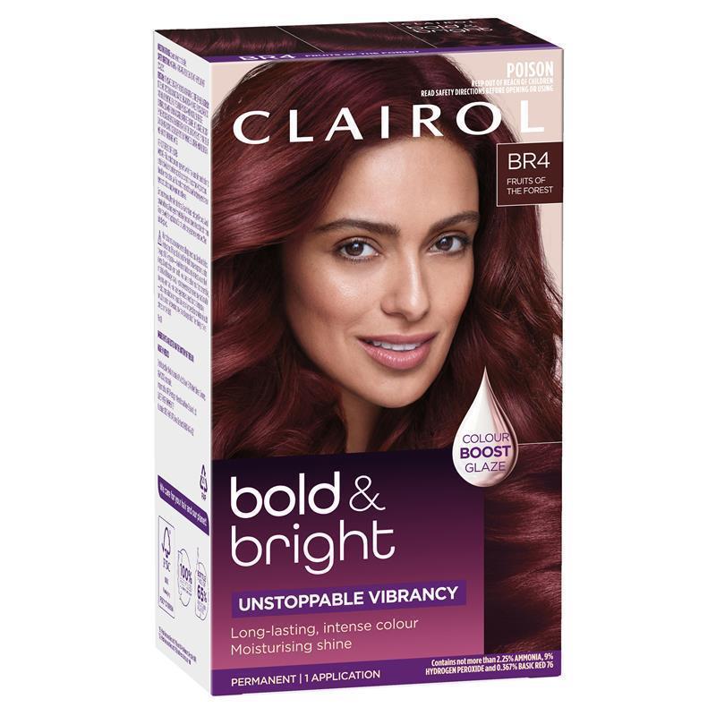 Load image into Gallery viewer, Clairol Bold &amp; Bright Permanent Hair Colour BR4 Fruits of Forest
