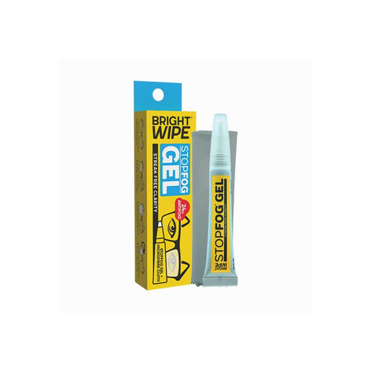 BrightWipe StopFog Gel 10g with Microfibre Cloth