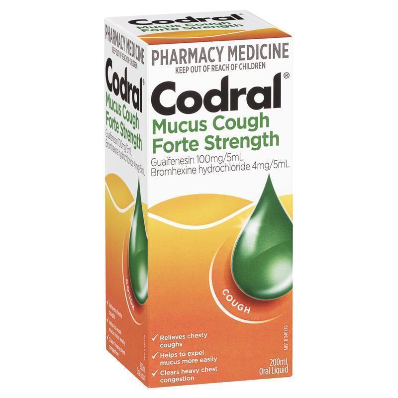 Load image into Gallery viewer, Codral Mucus Cough Forte 200ml
