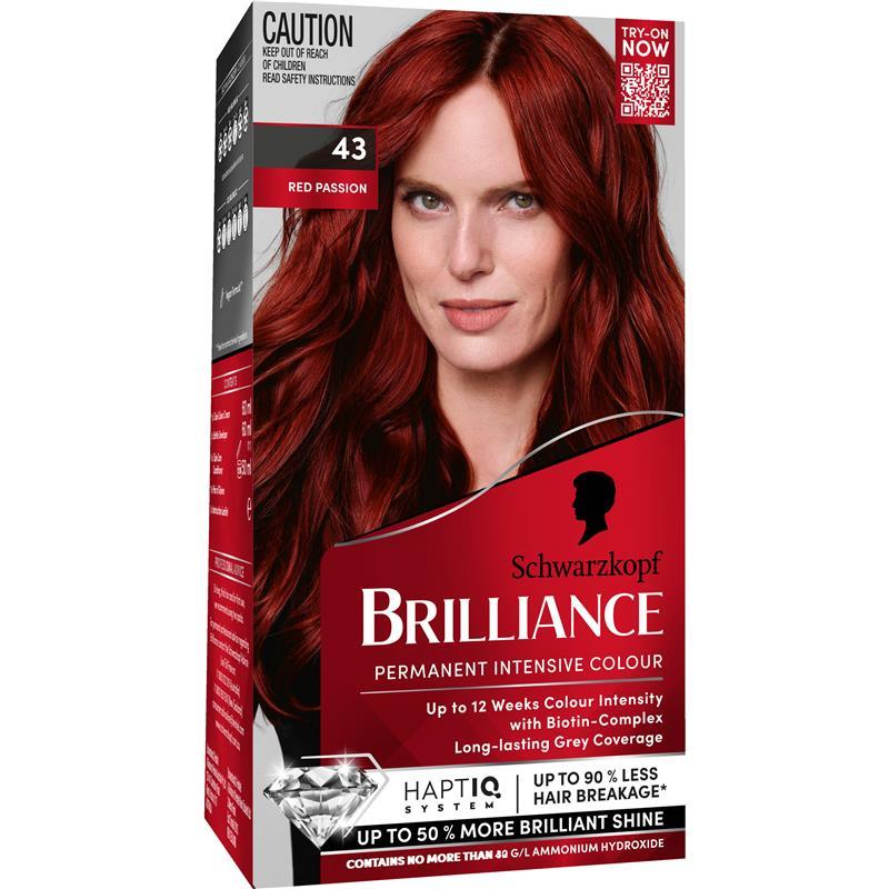 Load image into Gallery viewer, Schwarzkopf Brilliance 43 Red Passion New
