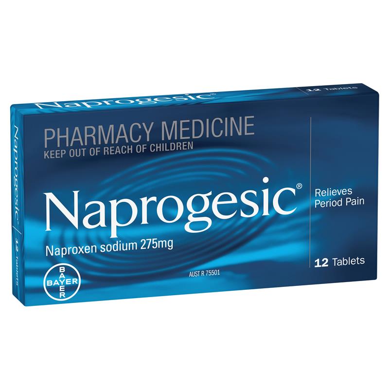 Load image into Gallery viewer, Naprogesic 275mg Tablets 12 Pack
