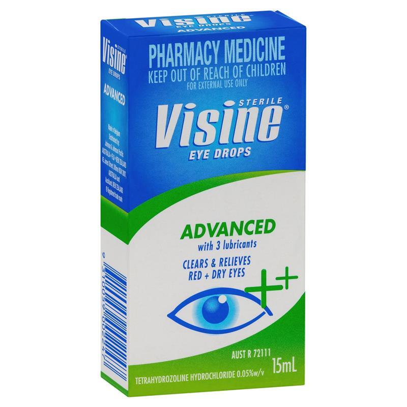 Load image into Gallery viewer, Visine Advanced Relief Eye Drops 15mL
