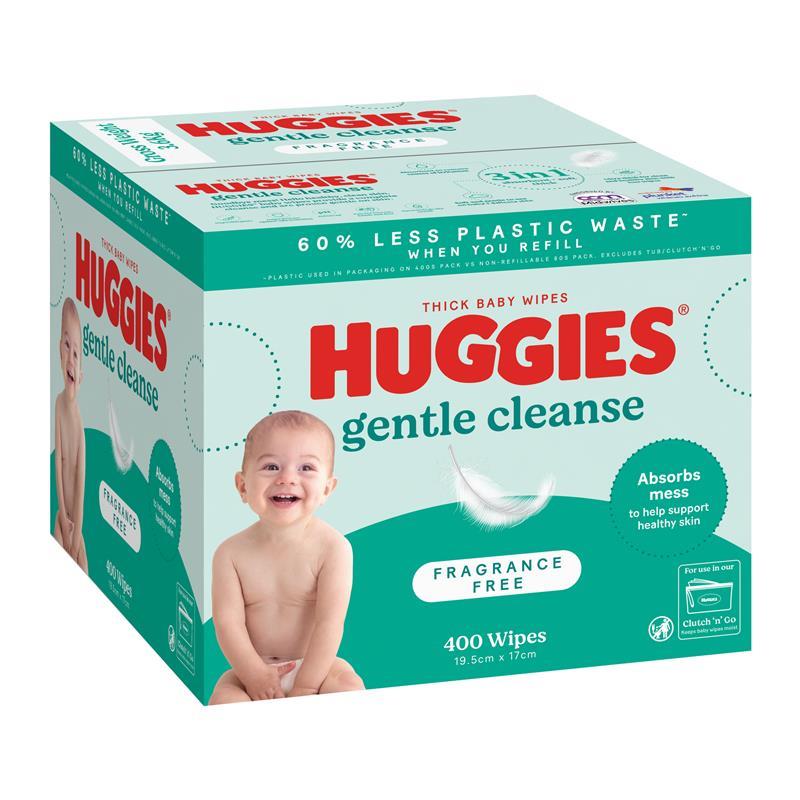 Load image into Gallery viewer, Huggies Fragrance Free Wipes 400 Pack
