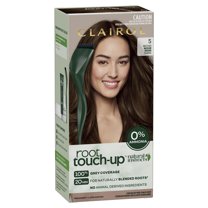Load image into Gallery viewer, Clairol Root Touch Up Natural Instincts 5 Medium Brown Permanent Hair Colour
