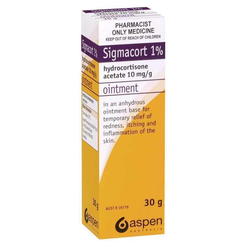 Load image into Gallery viewer, Sigmacort 1% Ointment 30g - Hydrocortisone (S3)

