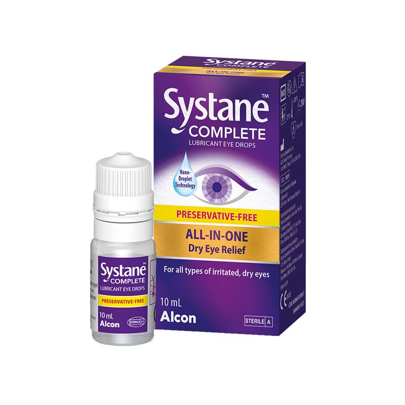 Load image into Gallery viewer, Systane Complete Preservative Free Lubricant Eye Drops 10ml
