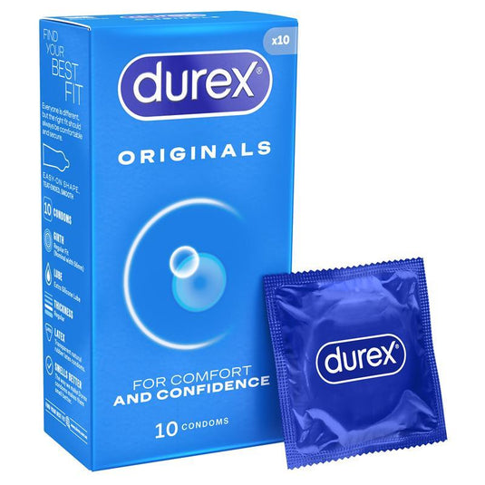 Durex Regular Condoms Original 10 Pack