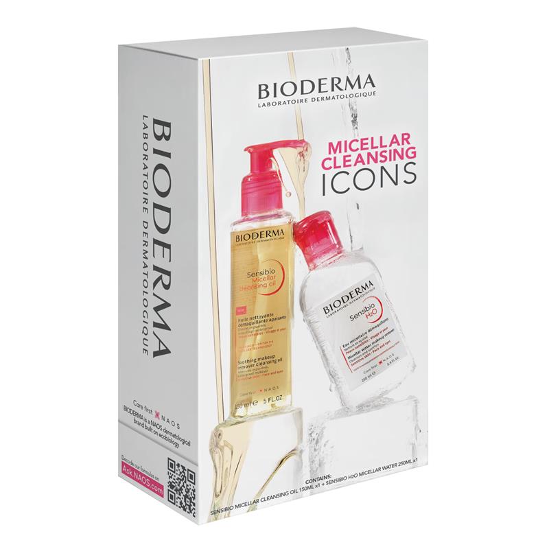 Load image into Gallery viewer, Bioderma Sensibio Micellar Power Ultimate Double Cleanse Gift Set XMAS 2024
