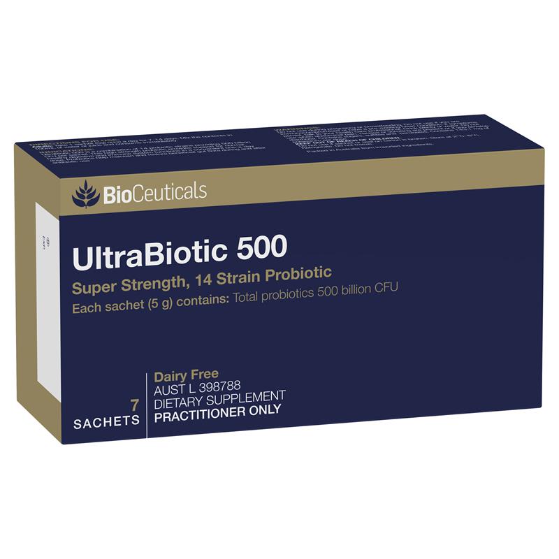 Load image into Gallery viewer, Bioceuticals UltraBiotic 500 7 Sachets Fridge Line
