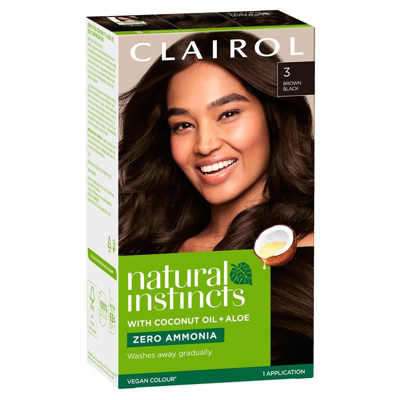 Load image into Gallery viewer, Natural Instincts 3 Ebony Mocha, Brown Black Semi Permanent Hair Colour
