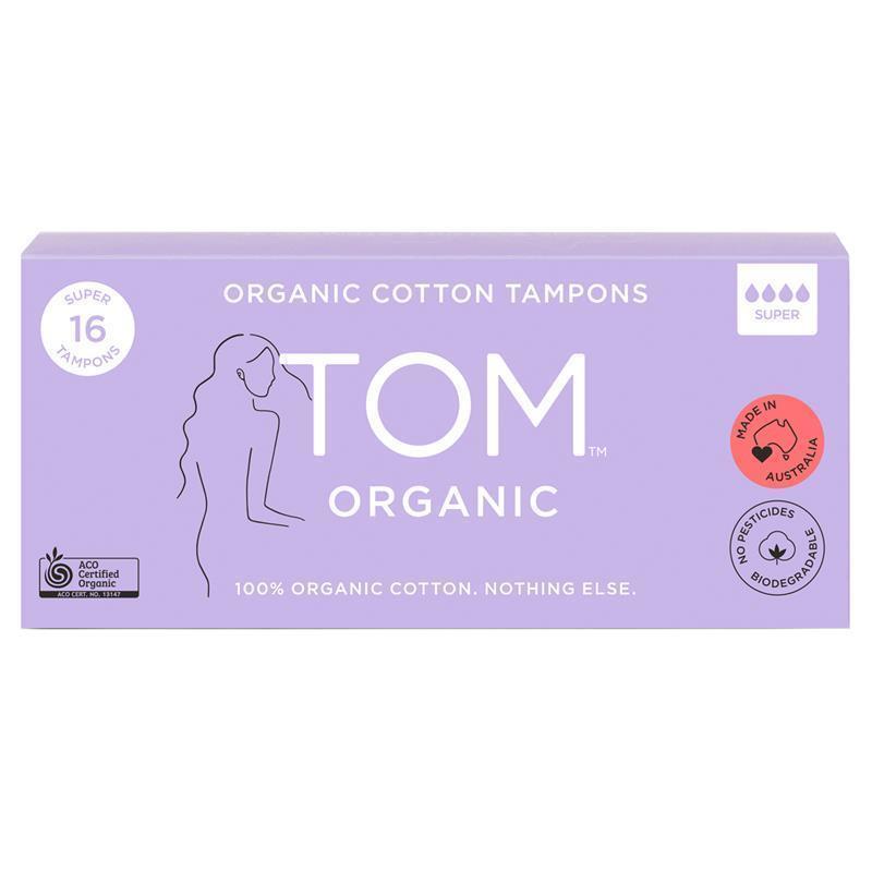 Load image into Gallery viewer, TOM Organic Tampons Super 16 pack

