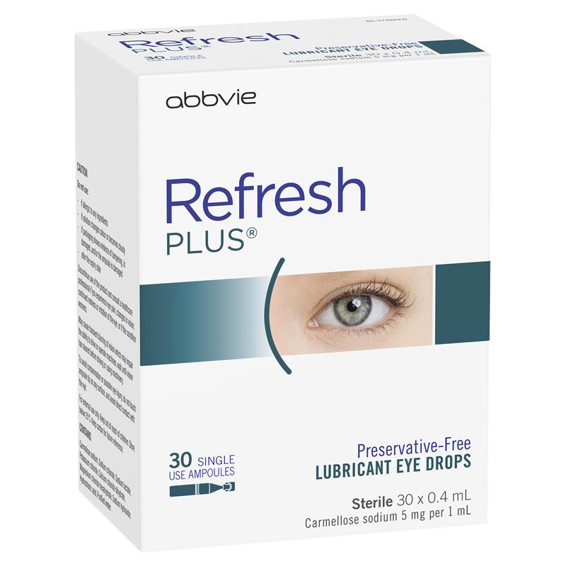 Load image into Gallery viewer, Refresh Plus Eye Drop 0.4ml 30 Vials
