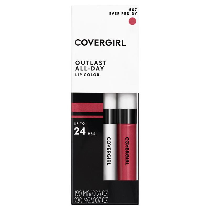 Load image into Gallery viewer, Covergirl Outlast All Day Lipcolor Ever Red-Dy
