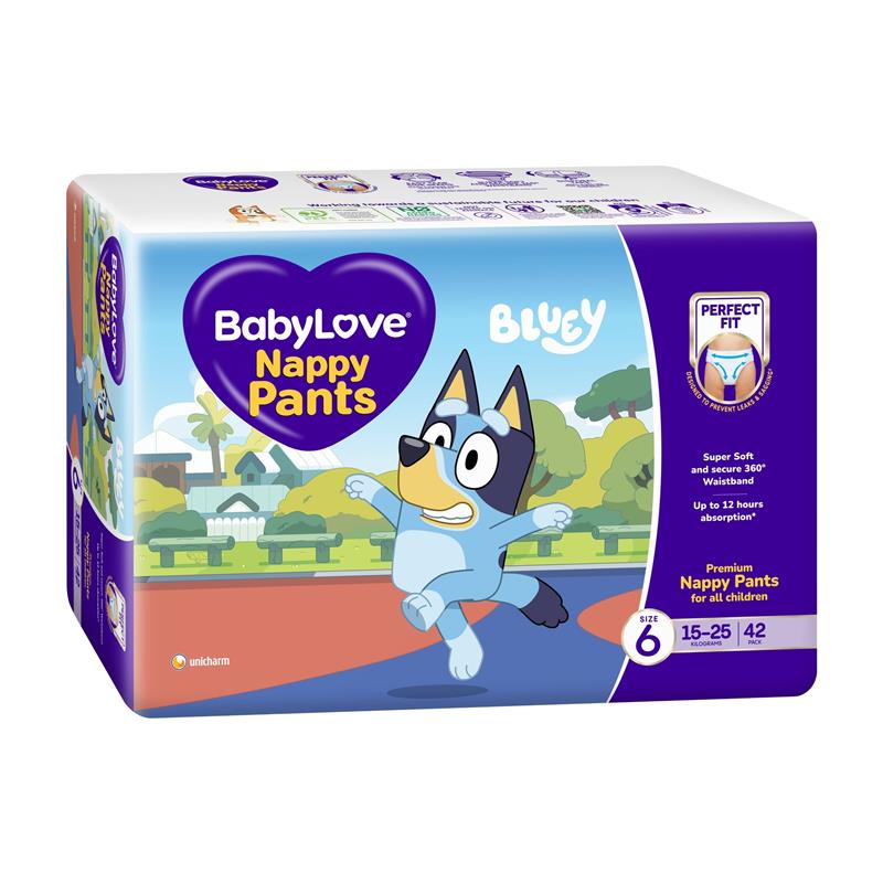Load image into Gallery viewer, BabyLove Nappy Pants Size 6 (15-25kg) 42 Pack
