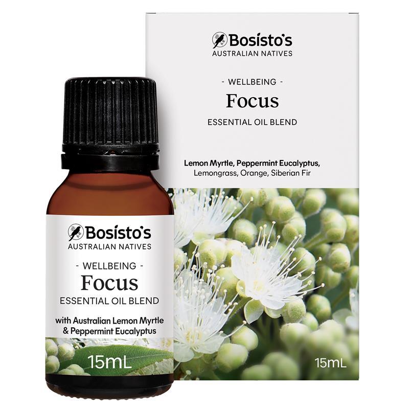Load image into Gallery viewer, Bosisto's Native Focus Oil 15ml
