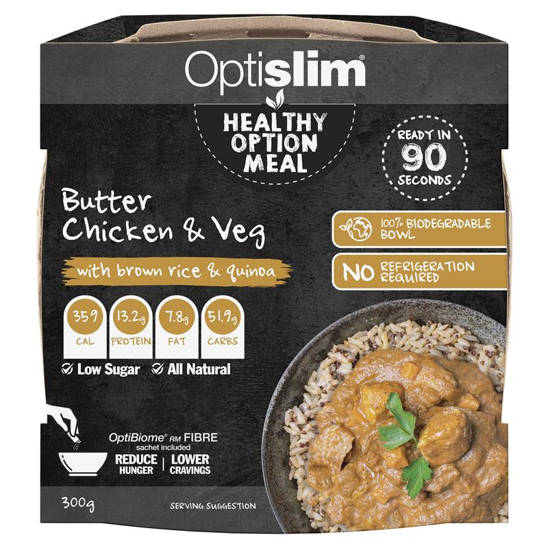 Load image into Gallery viewer, Optislim Healthy Option Meal Butter Chicken &amp; Vegetables 300g
