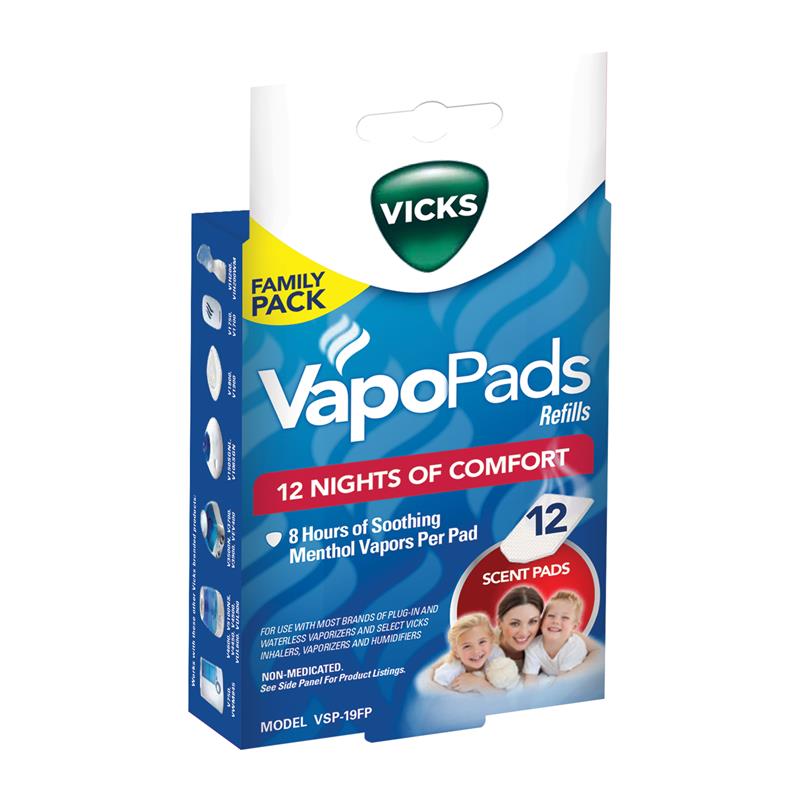 Load image into Gallery viewer, Vicks Vapopads Refills Family 12 Pack
