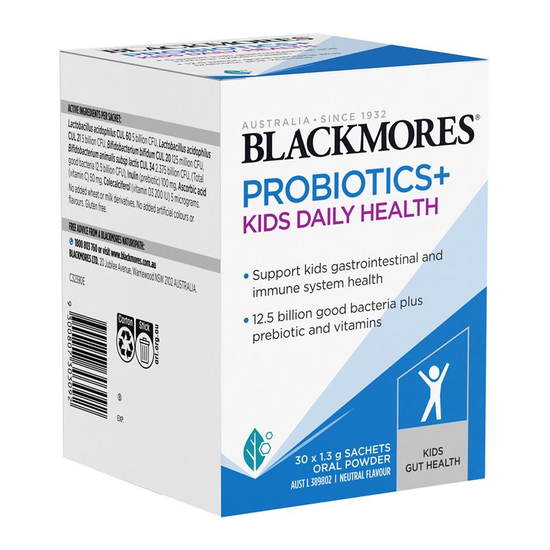 Load image into Gallery viewer, Blackmores Probiotics+ Kids Daily Health Powder 30 Sachets
