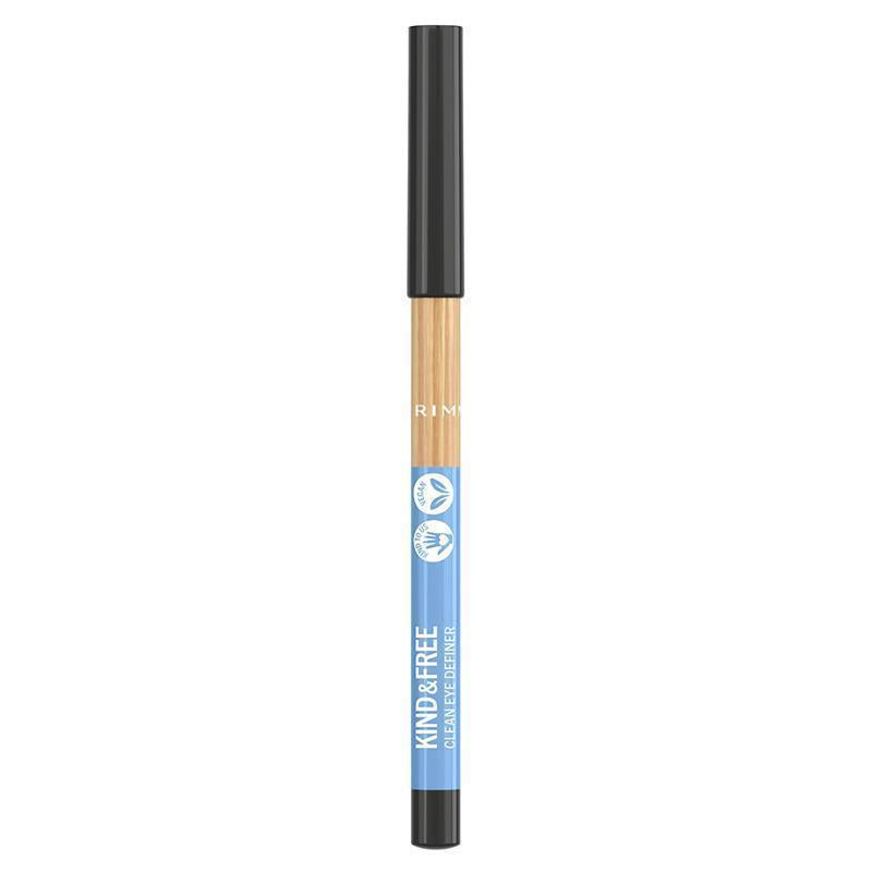 Load image into Gallery viewer, Rimmel London Kind &amp; Free Clean Eyeliner  #01 Pitch
